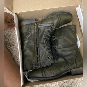 Steve Madden Troopa Lace Up Boots